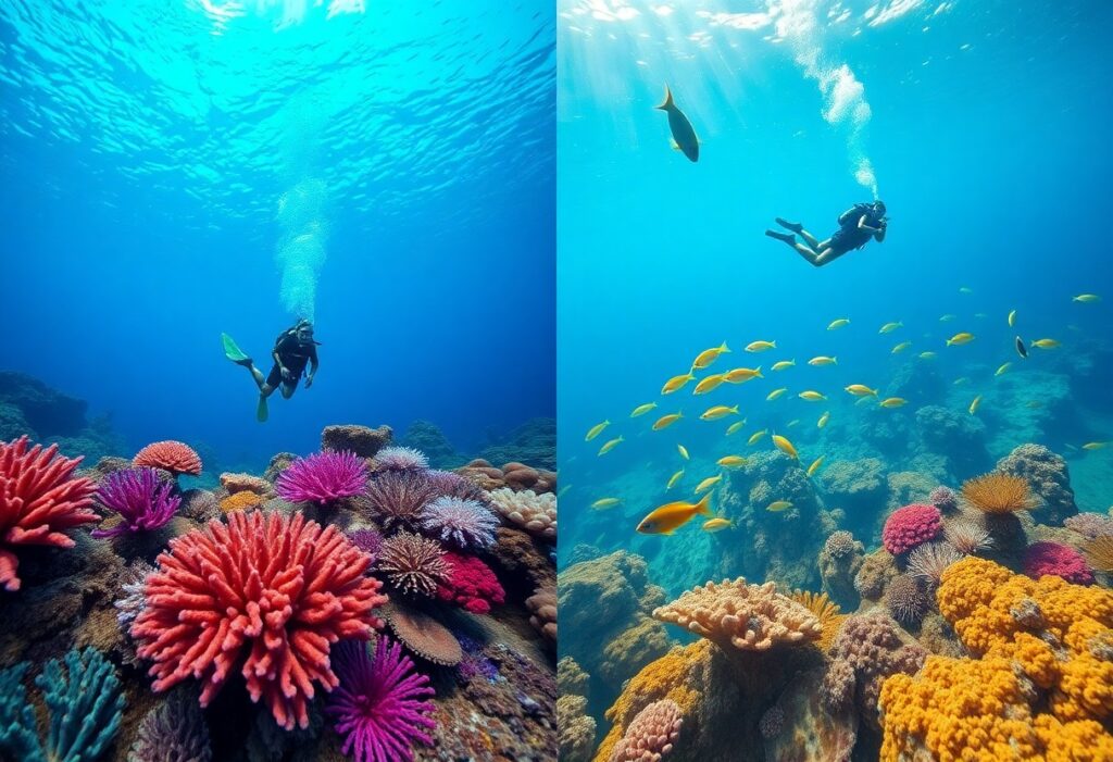 Diving Destination Showdown: Roatán vs. Belize Adventure