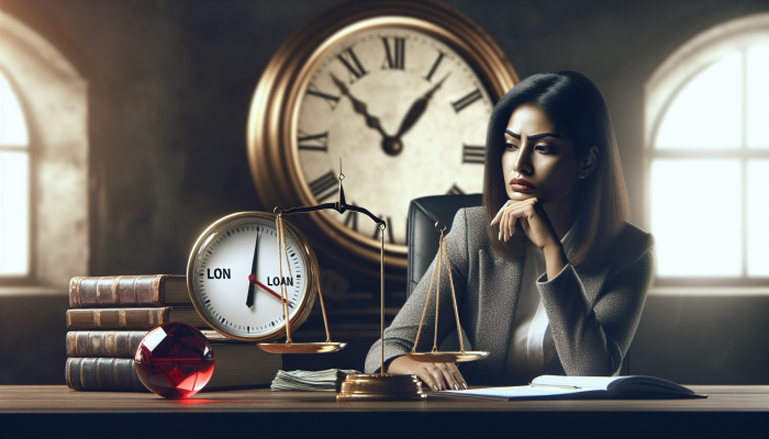 Prepayment Penalties and Their Impact on Consolidation Loans | DCL Person analyzing financial charts, considering refinancing timing, with contrasting loan documents on desk.