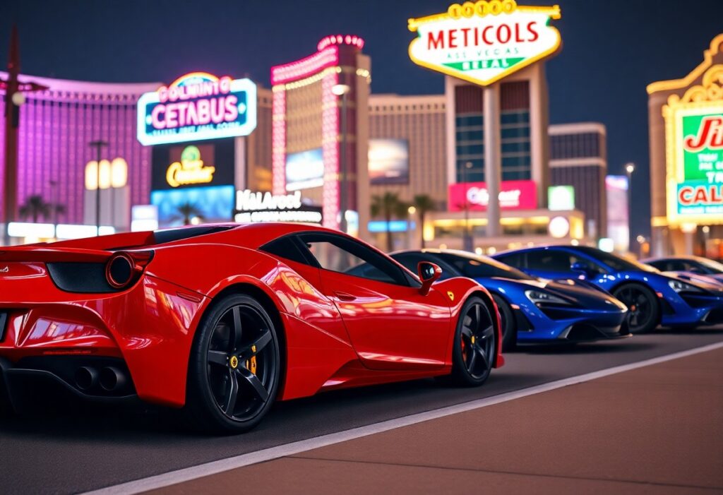 Sports Car Rentals in Las Vegas for a Chic Experience