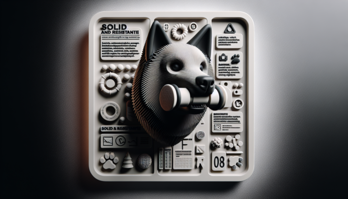 Robust wall-mounted chew toy crafted from safe, non-toxic materials, resilient against vigorous chewing, ensuring pet safety and enjoyment.