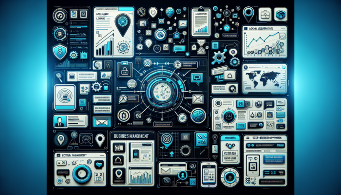 A Google Business Account dashboard showcasing local search, Google Maps, and customer reviews to enhance online visibility and customer engagement.