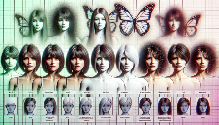 Celebrities with butterfly haircuts, showcasing versatility and universal appeal across media platforms.
