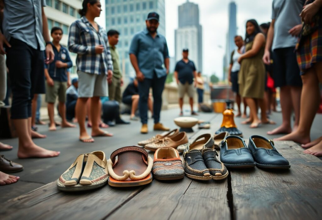 Cultural Anthropology of Barefoot Footwear Through the Ages