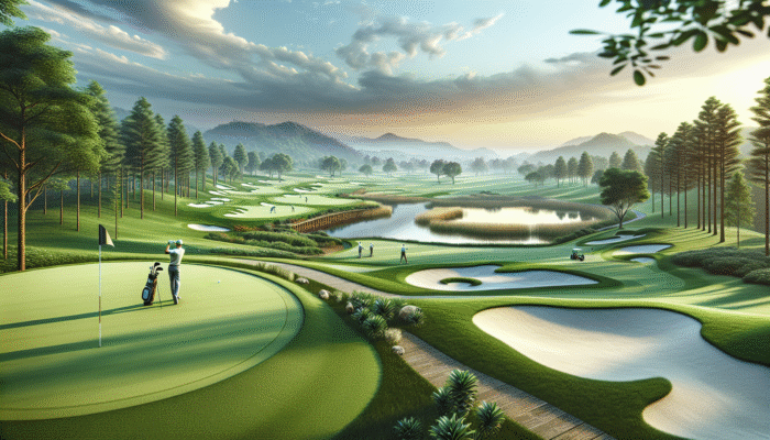 Scenic view of Maritzburg Golf Club course with challenging layouts and lush greens, enjoyed by golfers.