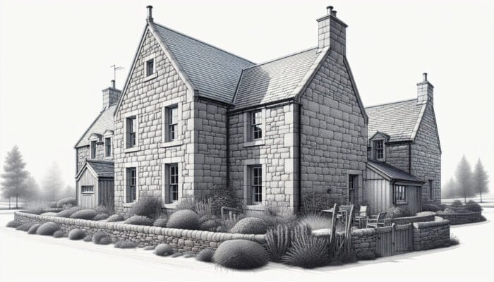Clermont Gris Limestone for a Farmhouse Aesthetic in Fife