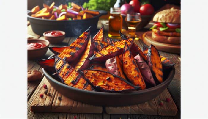 Smoked Sweet Potato Wedges: A Tasty Delight