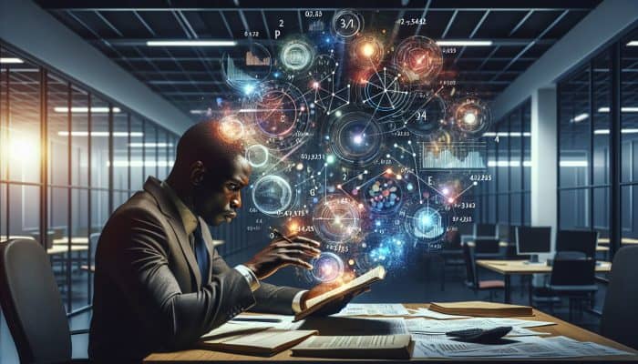 How to Time Your Debt Consolidation Loan: A Guide | DCL A person analysing financial documents and charts in an office, focused on debt consolidation assessment.