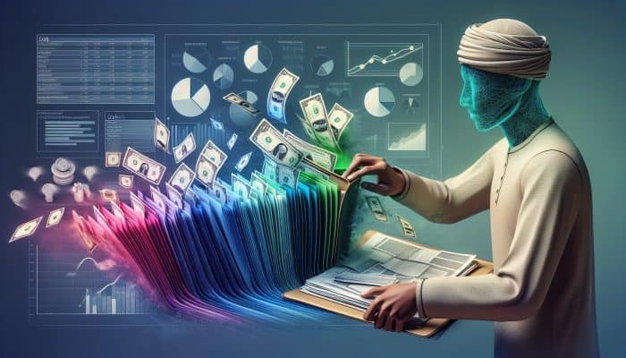 Can Debt Consolidation Boost Your Credit Fast: UK Guide | DCL Can Debt Consolidation Boost Your Credit Fast: A person organizing colourful bills into a single folder, with a chart showing savings, symbolising debt consolidation.