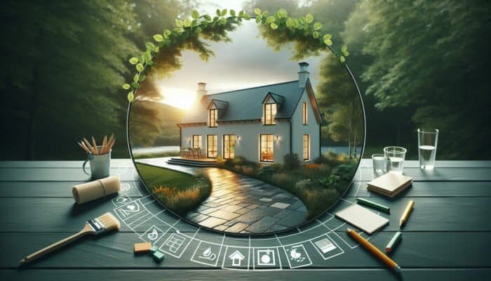 Naturally Cleaning Slate Floors in West Dunbartonshire