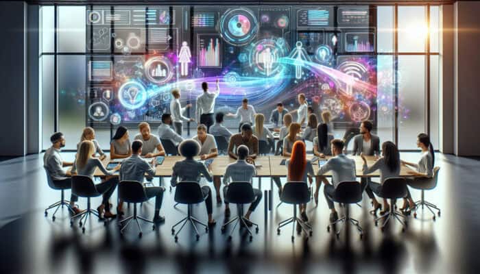 Collaborative Brainstorming with Human VAs for Enhanced Creativity