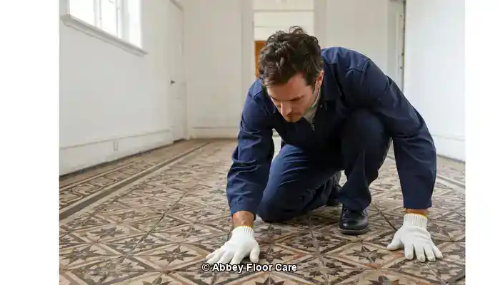 Victorian Mosaic Tiles Restoration to Original Colour