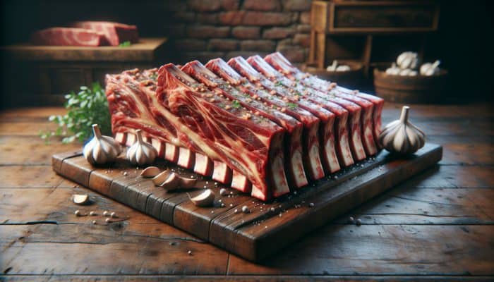 Garlic Crust Smoked Beef Ribs for a Delicious Treat