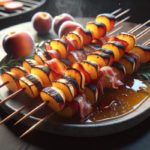 Grilled Peach and Bacon Skewers: A Summery Delight